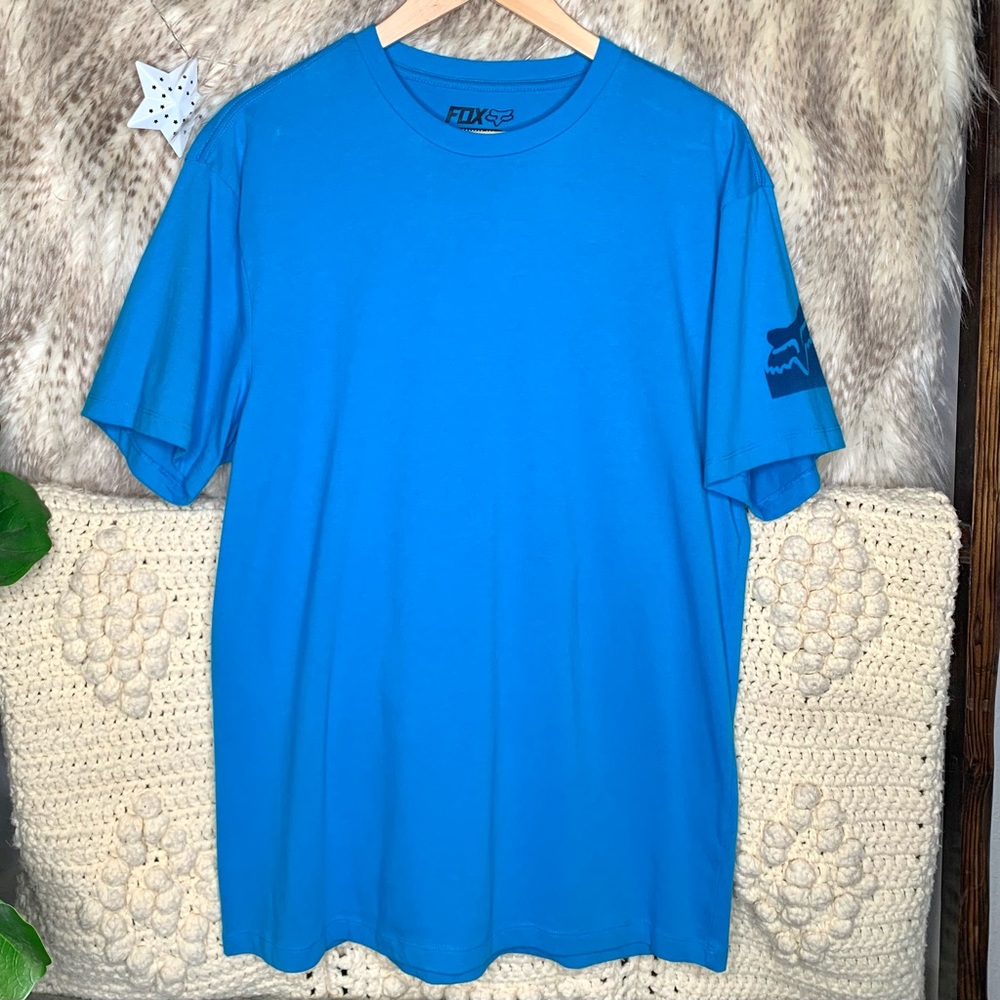 Fox Blue Short Sleeve T-Shirt